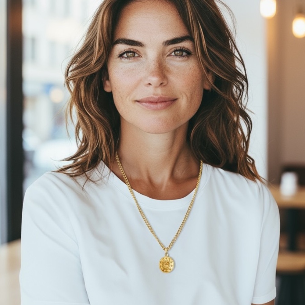 Like New MCM Necklace - Picture 4 of 9